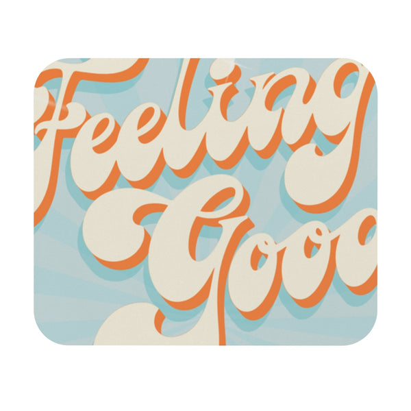 Retro Typographic Motivation Mousepad