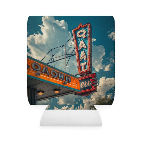 Retro Vibes Can Cooler Sleeve