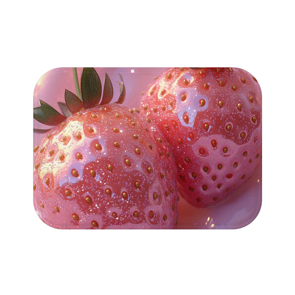 "Retro Vintage Glitter Bath Mat"
