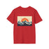 Retro Wave Mountains Glowing Sun Shirt
