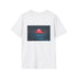 Retro Wave Mountains Glowing Sun T-Shirt