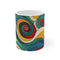 "Retro Waves Coffee Mug: Sip in Style"