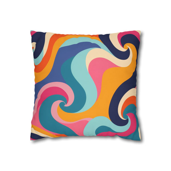"Retro Waves Dreamy Pillowcase"