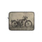 "Rev up your style with Vintage Motorcycle Laptop Sleeve"