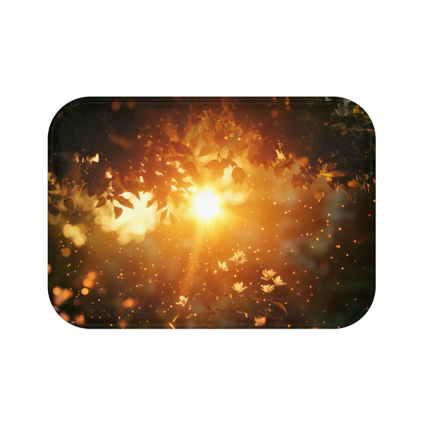 "Revitalize Sunrise Bath Mat"
