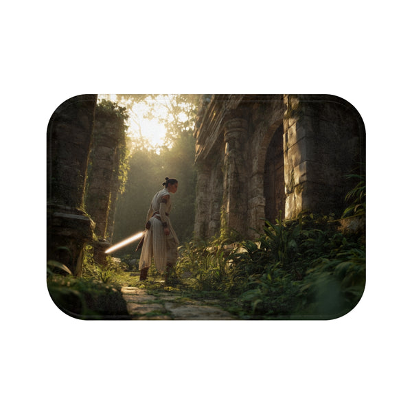 Rey Lightsaber Training Scene Mat