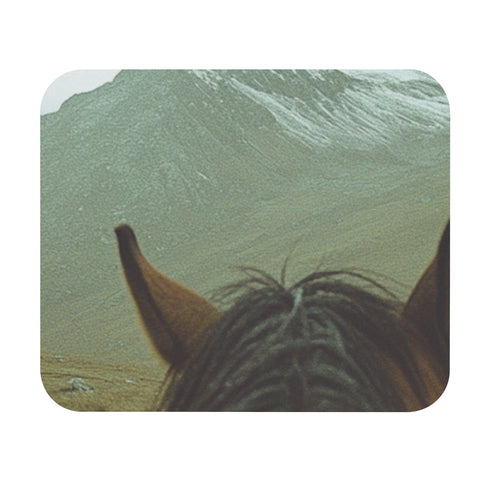 Ride through Mountain Majesty Mousepad