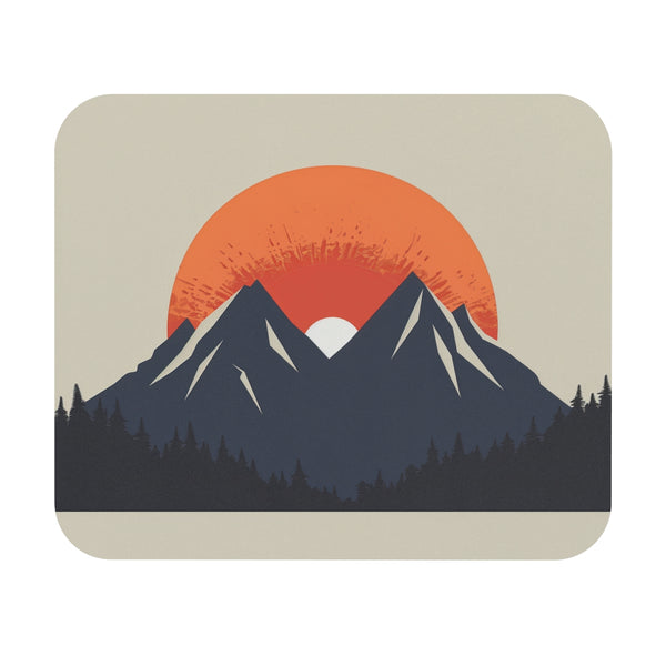 Rising Mountain Range Mouse Pad