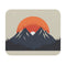 Rising Mountain Range Mouse Pad