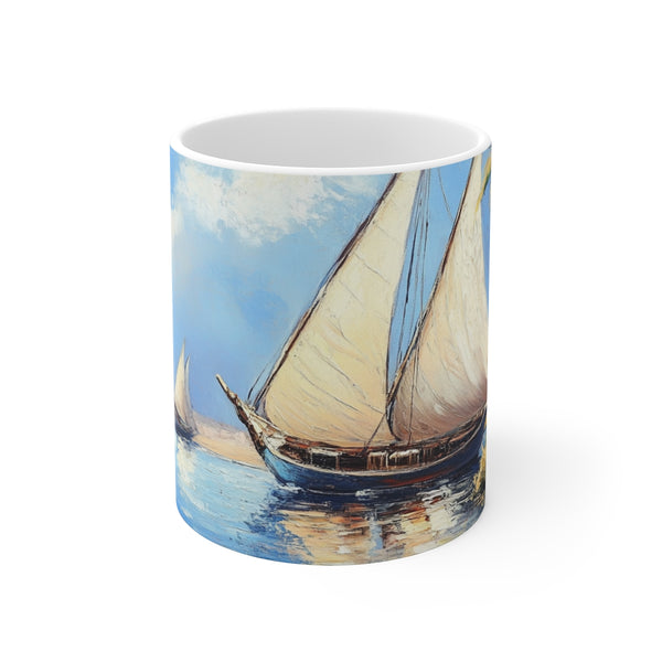 "River Nile Felucca Coffee Mug"