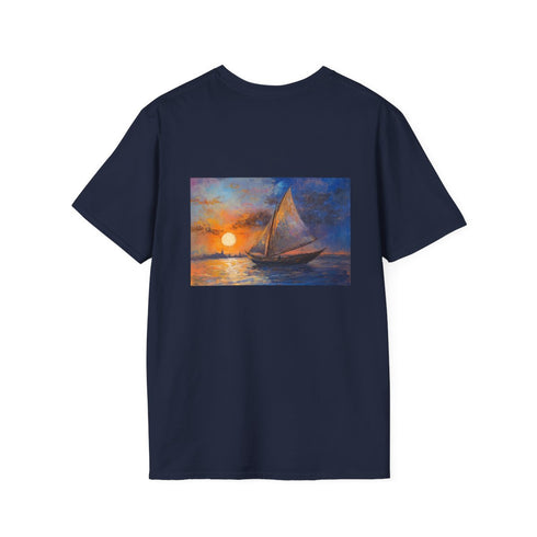 River Nile Felucca Painted Tee