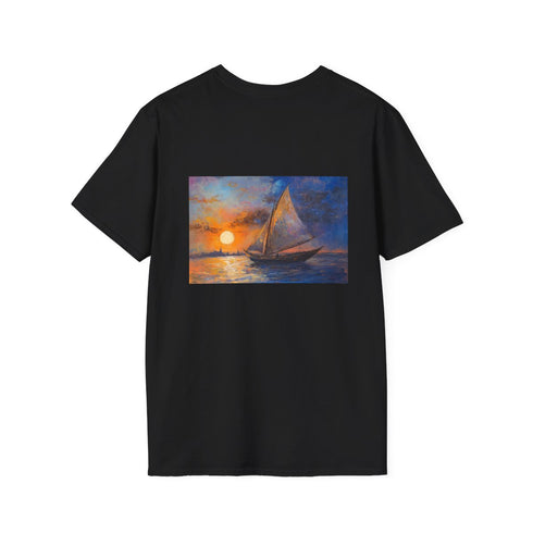 River Nile Felucca Painted Tee