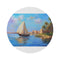 "River Nile Felucca Round Rug"