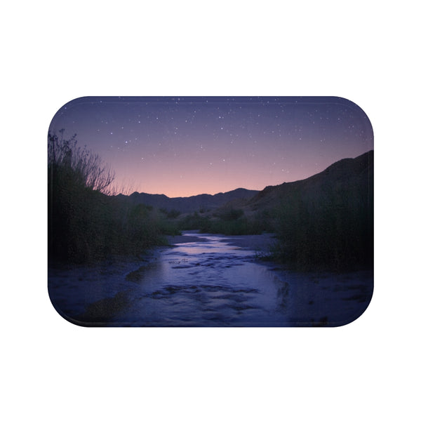 "River of Stars Bath Mat"