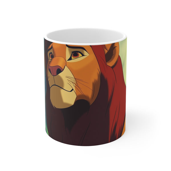 "Roar-iffic Mufasa Lion Coffee Mug"