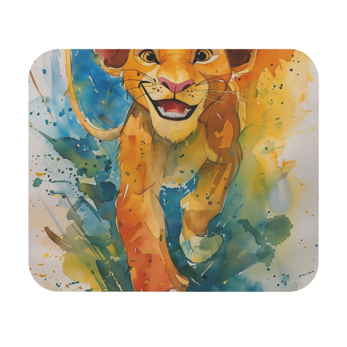 Roar-Inspiring Simba Lion Mouse Pad