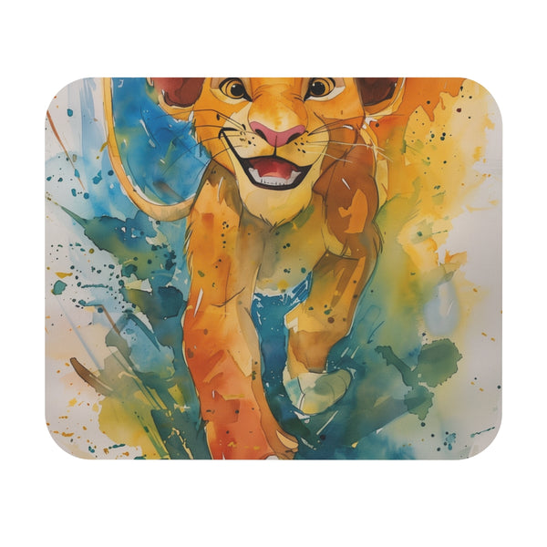Roar-Inspiring Simba Lion Mouse Pad