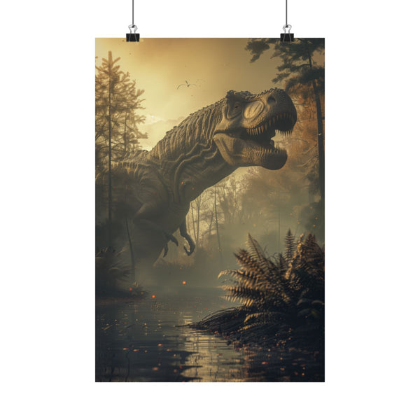 "Roar-some T-Rex Dominates The Poster"