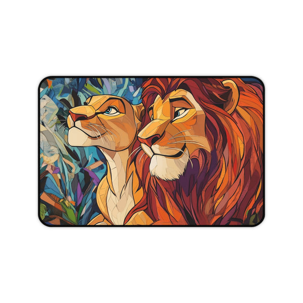 "Roar with Simba: Lion King Desk Mat"