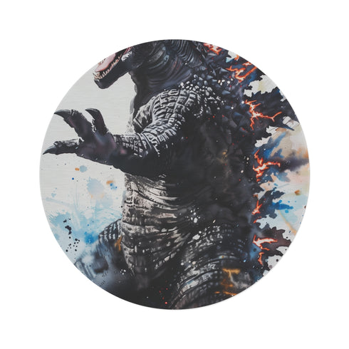 "Roar-Worthy Godzilla Round Rug"