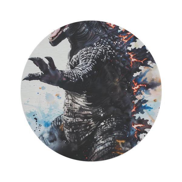 "Roar-Worthy Godzilla Round Rug"