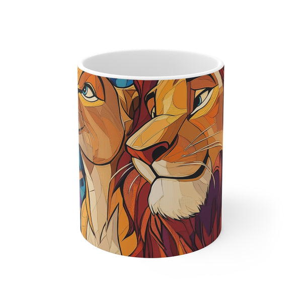 "Roar-worthy Simba Lion Mug"