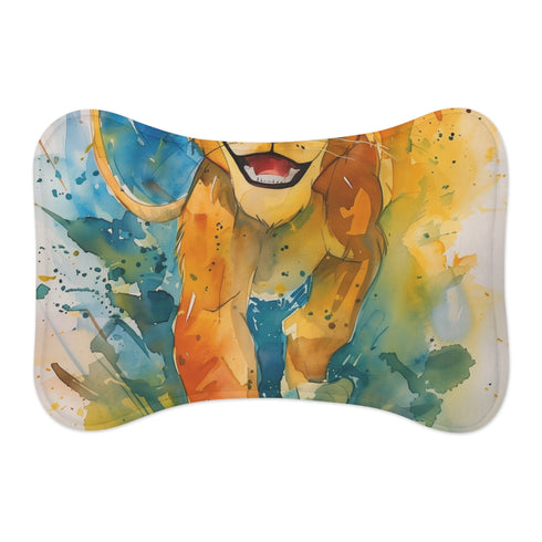 "Roar-Worthy Simba Lion Pet Mat"
