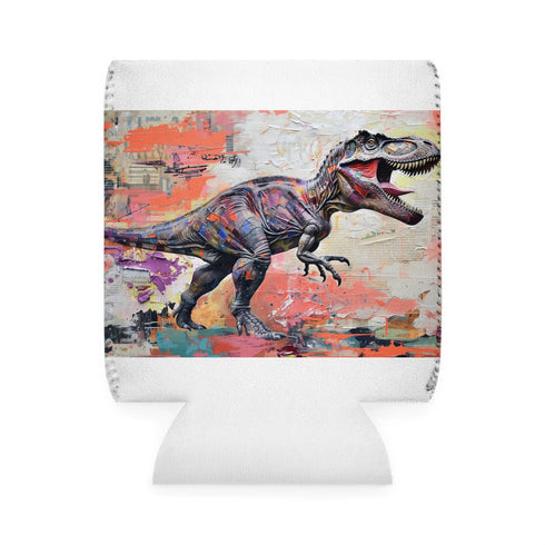 Roaring Dino Can Cooler Sleeve