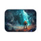 "Robot Bath Mat Crystal Cave"