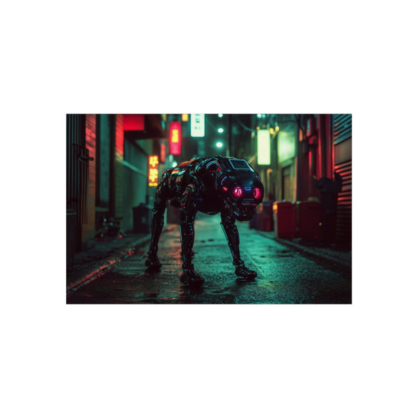 Robot Dog Adventures Neon Alley
