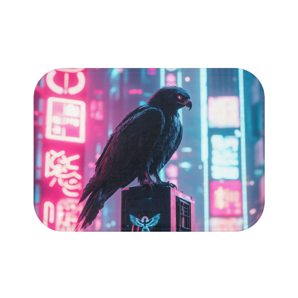 "Robot Falcon Neon Tower Bath"