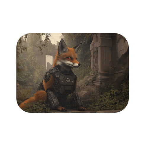 Robot Fox Bath Mat Set