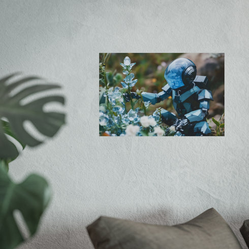 Robot Gardener Cares for Crystal Plants