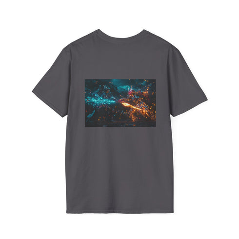 Robot Knight Holographic Duel T-Shirt
