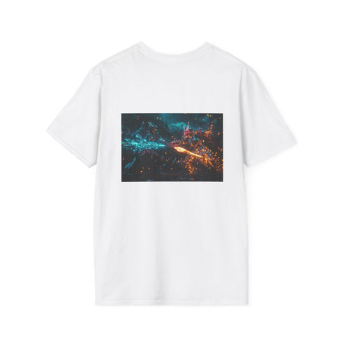 Robot Knight Holographic Duel T-Shirt