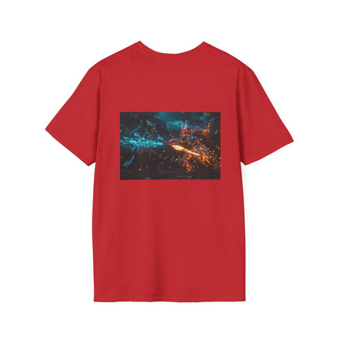 Robot Knight Holographic Duel T-Shirt