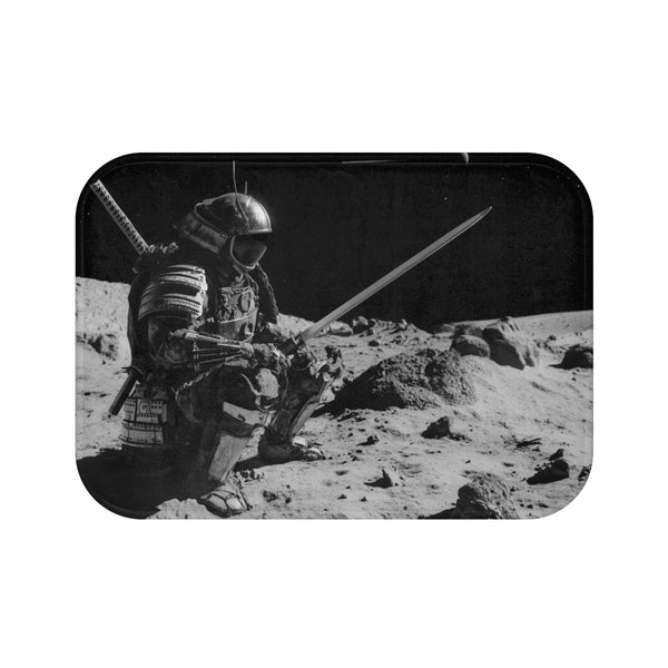 Robot Samurai Bath Mat Lunar