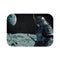Robot Samurai Lunar Battlefield Bathmat