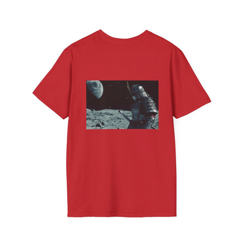 Robot Samurai Lunar Battlefield T-Shirt