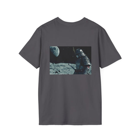 Robot Samurai Lunar Battlefield T-Shirt
