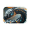 "Robot Serpent Bath Mat Coiled"