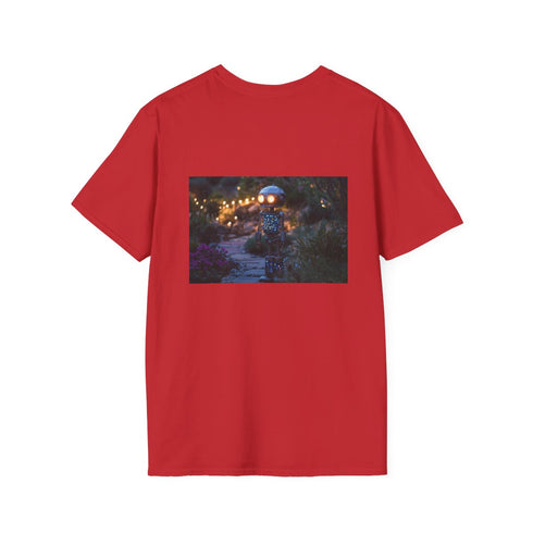 Robot Tending Starlight Garden T-Shirt