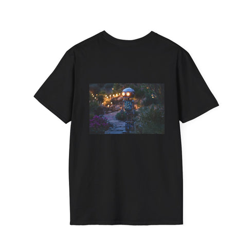 Robot Tending Starlight Garden T-Shirt