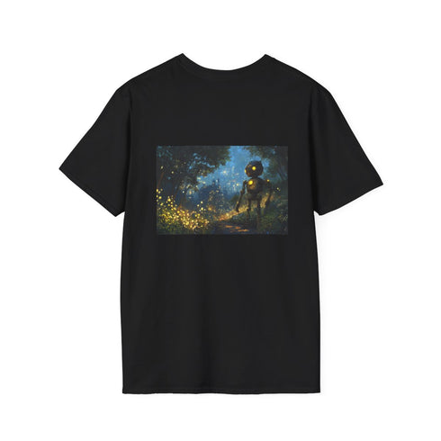 Robot Tending Starlight Garden Tee
