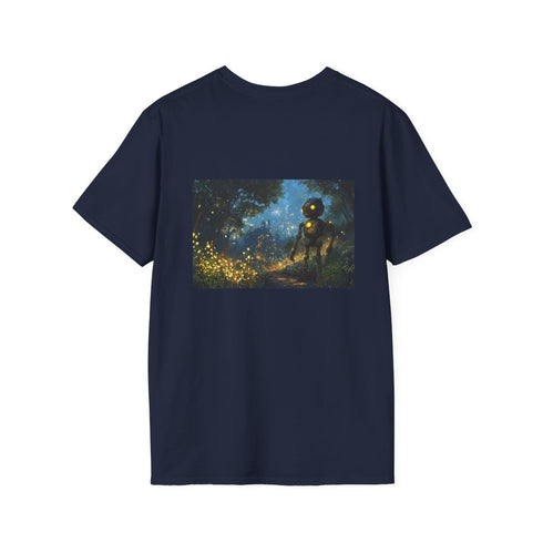 Robot Tending Starlight Garden Tee