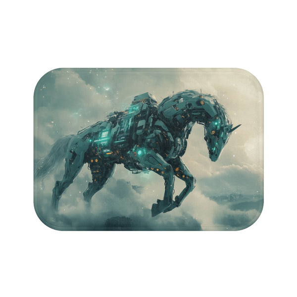 "Robotic Centaur Bath Mat Design"