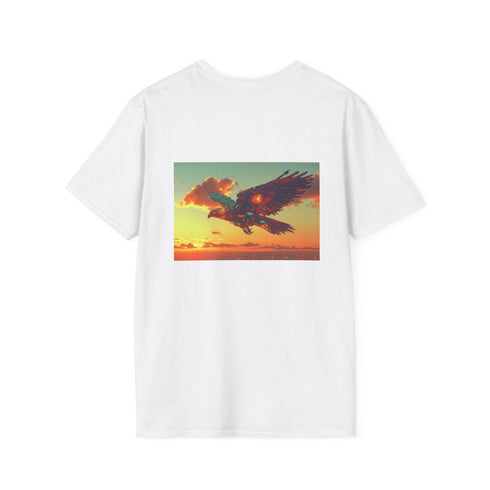 Robotic Falcon Neon Sunrise Shirt