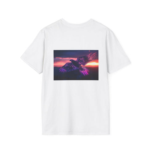 Robotic Falcon Neon Sunrise T-Shirt