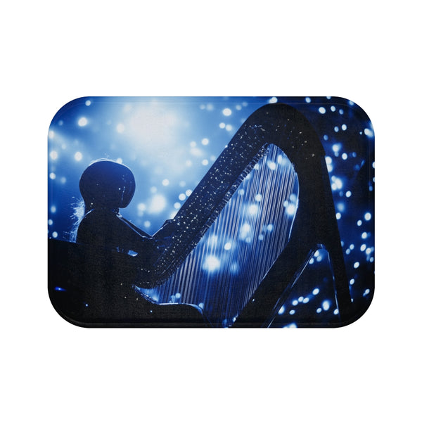 "Robotic Harp Music Bath Mat"