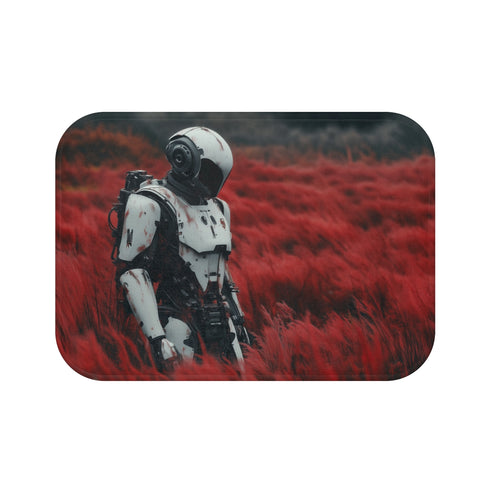 Robotic Knight Bath Mat Design
